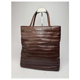 Vintage Gucci Leather handbag brown Brown