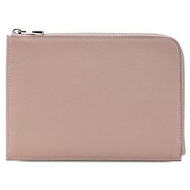 Pochette Jour PM en cuir Louis Vuitton Marron Beige