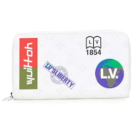 Louis Vuitton-Louis Vuitton Zippy Organizer Monogram Long Wallet-White