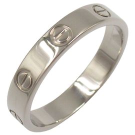 Cartier Mini Love Ring Au750 Ring Größe 17 Silber