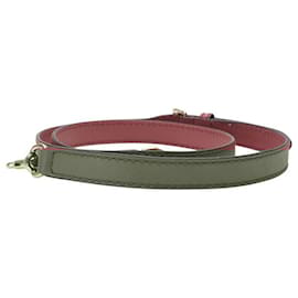 Gucci-Gucci Official Name Leather Shoulder Strap-Golden,Purple