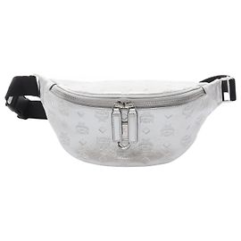 MCM MMZASFI03SE001 Leder Gürteltasche Silber
