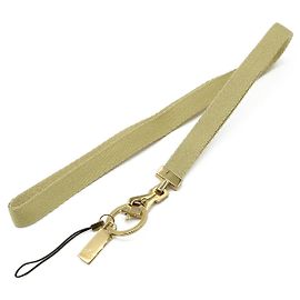 Sangle de cou en toile lamée sans nom Gucci officielle Doré