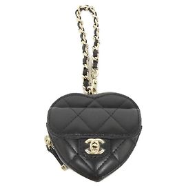 Charm per borsa Chanel AP4838 Nero