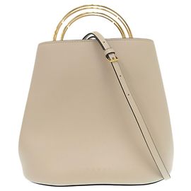 Marni Pannier 2-Wege Handtasche/Schultertasche Beige