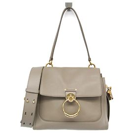 Bolsa de dia TESS Small da Chloé Cinza