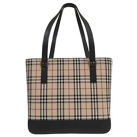 Bolsa Tote Burberry Nova Check em bege Bege