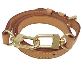 Louis Vuitton Beige Leather Strap Beige