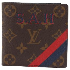 Louis Vuitton Marco Wallet NM Monogram Canvas Brown