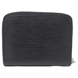 Louis Vuitton-Louis Vuitton Epi Zippy Coin Purse-Black