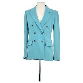 Diane Von Furstenberg Turquoise Blazer Turquoise