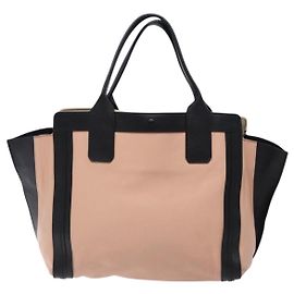 Chloé Alison Tote Leste-Oeste em Couro Médio Rosa