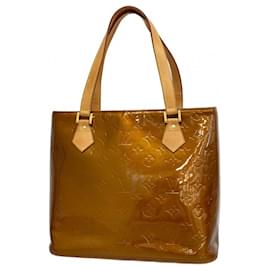 Louis Vuitton-Louis Vuitton Vernis Houston Tote Bag-Bronze