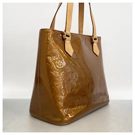 Louis Vuitton-Louis Vuitton Vernis Houston Tote Bag-Bronze