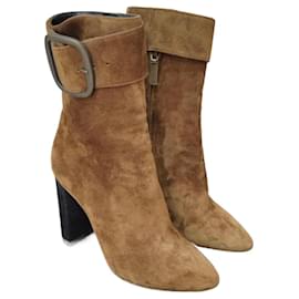Saint Laurent Botas Camelo