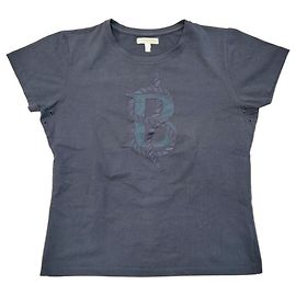 Camiseta Burberry de algodón azul marino Azul marino