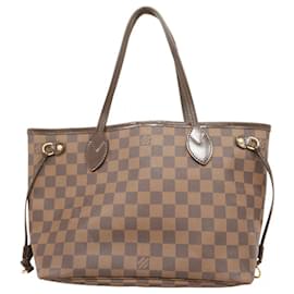 Louis Vuitton-Louis Vuitton Monogram Neverfull PM Tote Bag-Damier ebene