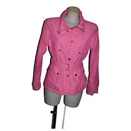 Max Mara waterproof jacket pink size 40 IT Pink