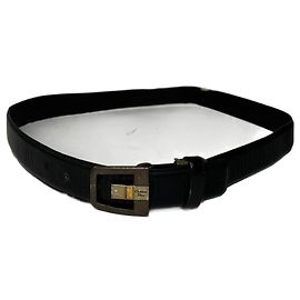 Vintage Dior Ledergürtel schwarz Schwarz