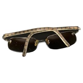 Burberry Nova Check Rectangular Sunglasses Other