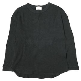 Autre Marque PULLOVER IN COTONE WAFFLE BEAUTY&YOUTH UNITED ARROWS Nero