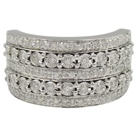 Autre Marque-K18WG Diamond Ring-Other