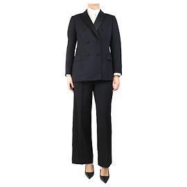 Parosh Black wool suit set - size L Black