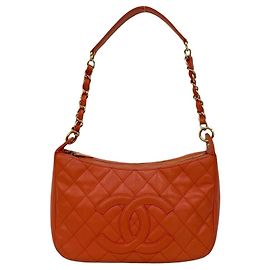 CHANEL Borsa Semi-Tracolla Matelassé Coco Mark Rosa