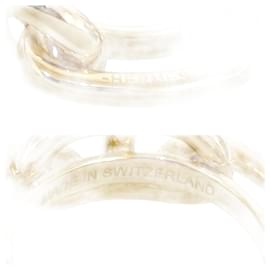 Hermès-Bague en soie motif chaîne d'ancre Lucadet GP Hermès-Doré