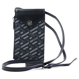 Custodia per telefono nera Versace Nero