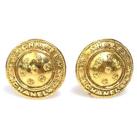 Orecchini a clip in oro Chanel per donne D'oro
