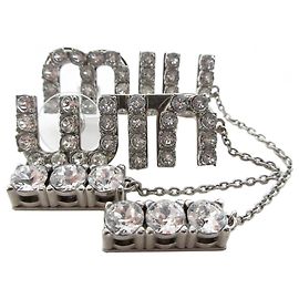 Miu Miu Silber Ohrstecker Silber