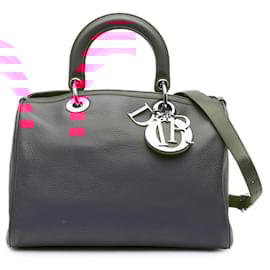 Dior-Dior Pink Medium Leather Diorissimo Satchel-Pink