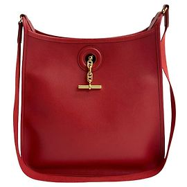 Bolso de Hombro Vespa PM Vintage de Hermès Roja