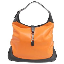 Gucci Jackie Original Leather Medium Naranja