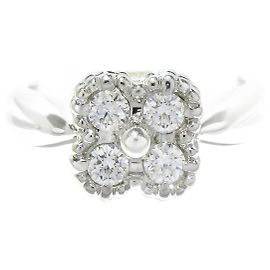 Anel Sweet Alhambra Van Cleef & Arpels em ouro branco 18K e diamantes 47 Outro