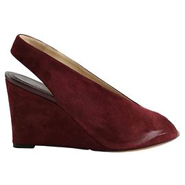 Céline Talons en daim bordeaux Bordeaux