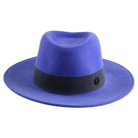 Maison Michel Blue wool hat Blue