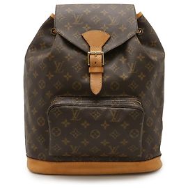 Louis Vuitton Monogram Montsouris GM Rucksack Braun