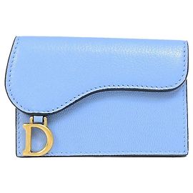 Christian Dior Dior Saddle Leather Blue