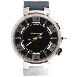 Relógio Quartz Tambour Louis Vuitton Aço Inoxidável 28 Outro