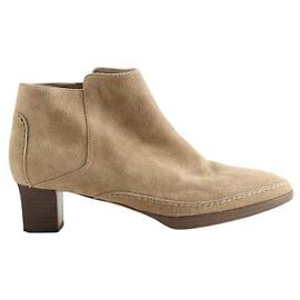 Loro Piana Botas de camurça bege Bege