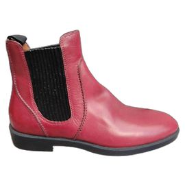 Marc by Marc Jacobs Ankle Boots Red Leather Red