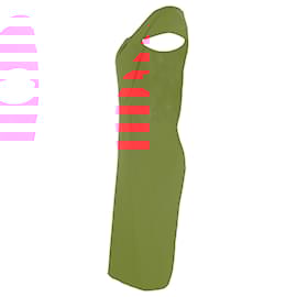 Roland Mouret-Roland Mouret Jeddler Stretch-Crepe Dress in Red Polyester-Red