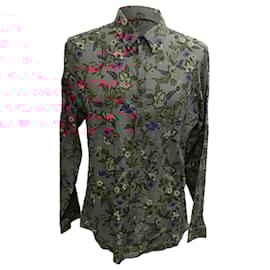 Gucci-Gucci Long Sleeve Shirt in Floral Print Cotton-Multiple colors