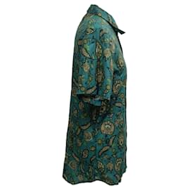 Gucci-Gucci Paisley Print Button Down Shirt in Multicolor Cotton-Multiple colors