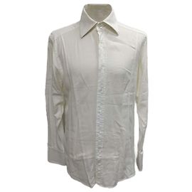 Camisa Gucci de botão em algodão branco Branco
