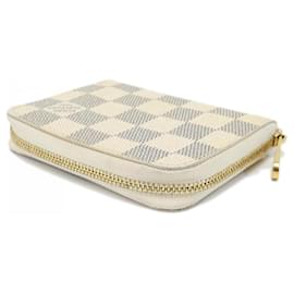 Louis Vuitton-Louis Vuitton Zippy Coin Purse Damier Azur Coin Purse-Other