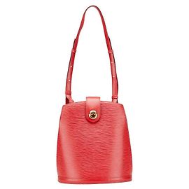 Sac à épaule Cluny Epi Louis Vuitton Rouge