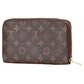 Louis Vuitton-Louis Vuitton Zippy Organizer Monogram Long Wallet-Brown